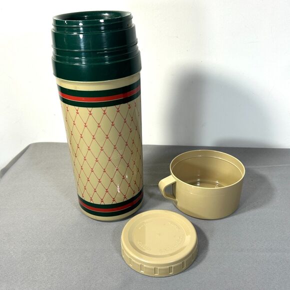 Vintage Aladdin Insulated Thermos Bottle Design Rare 1qt Made in USA - Picture 2 of 4